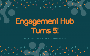 Engagement Hub - leading online engagement platforms turns 5