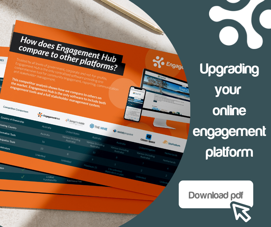 upgrade online engagement platform