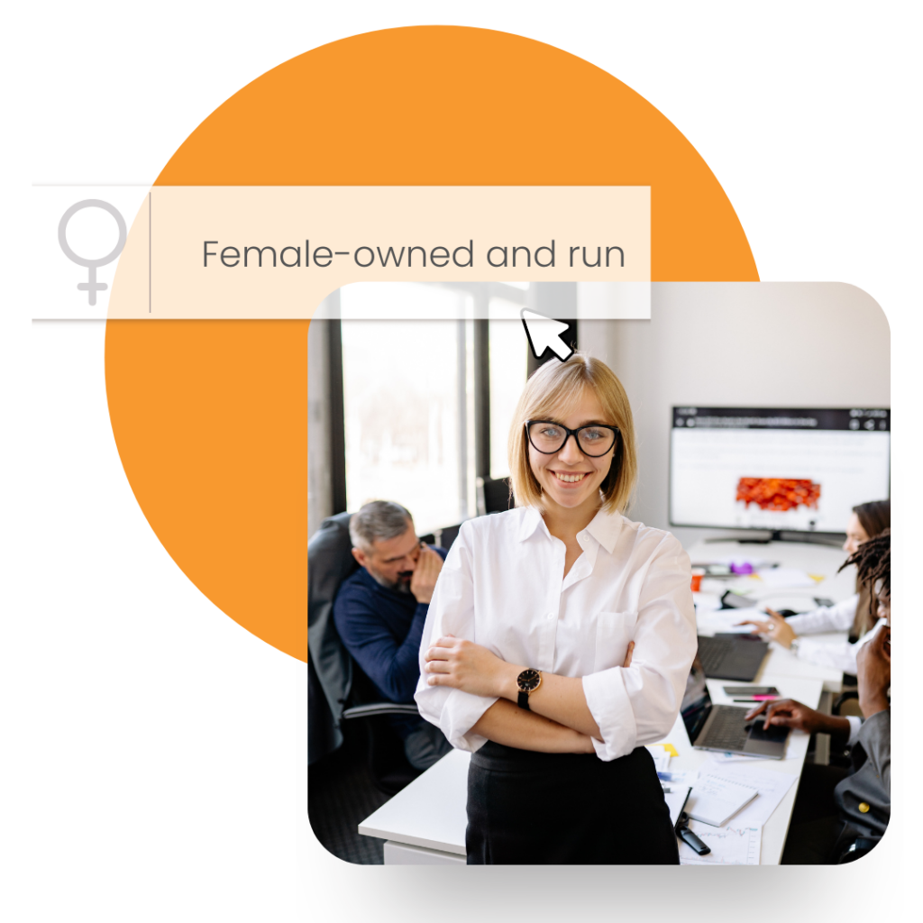 female owned and run SAAS